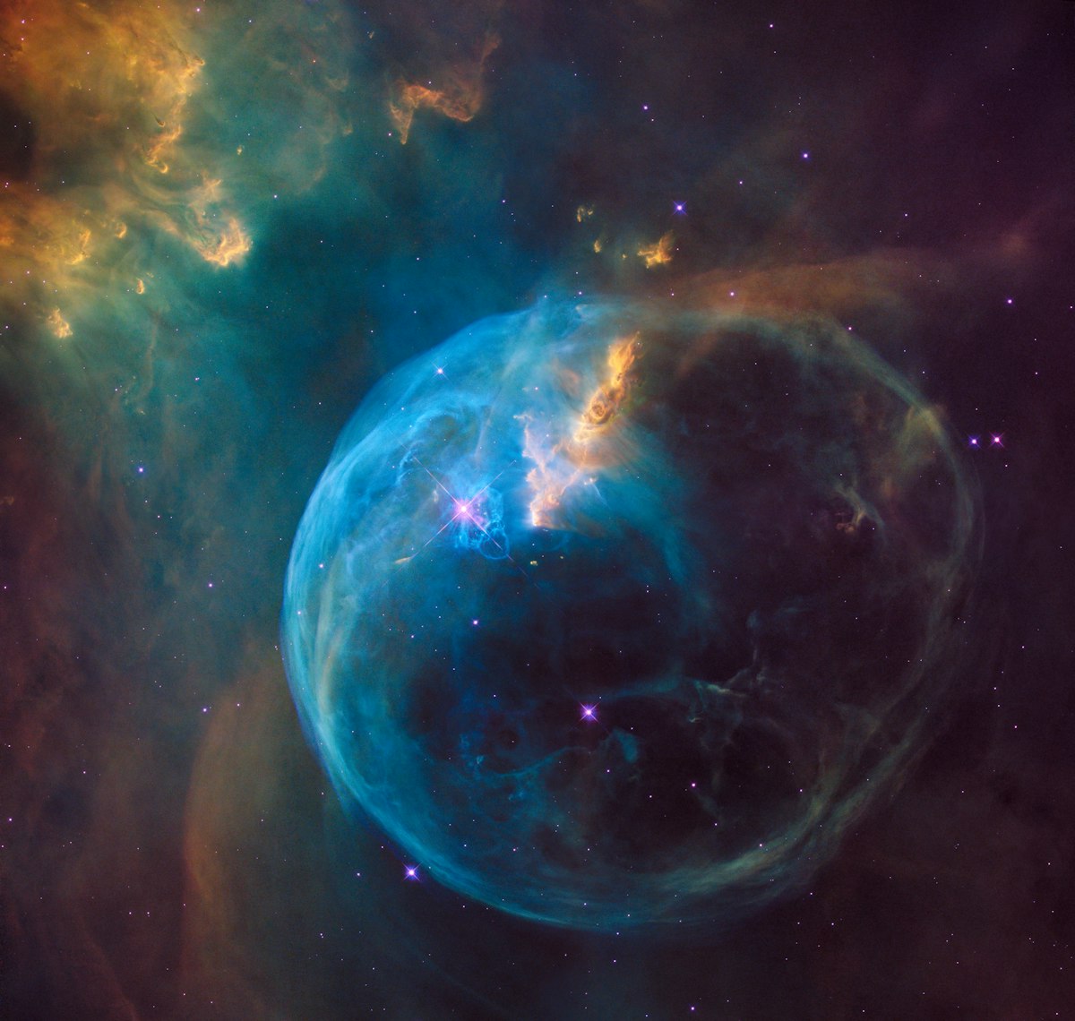 浩瀚星空与无穷
